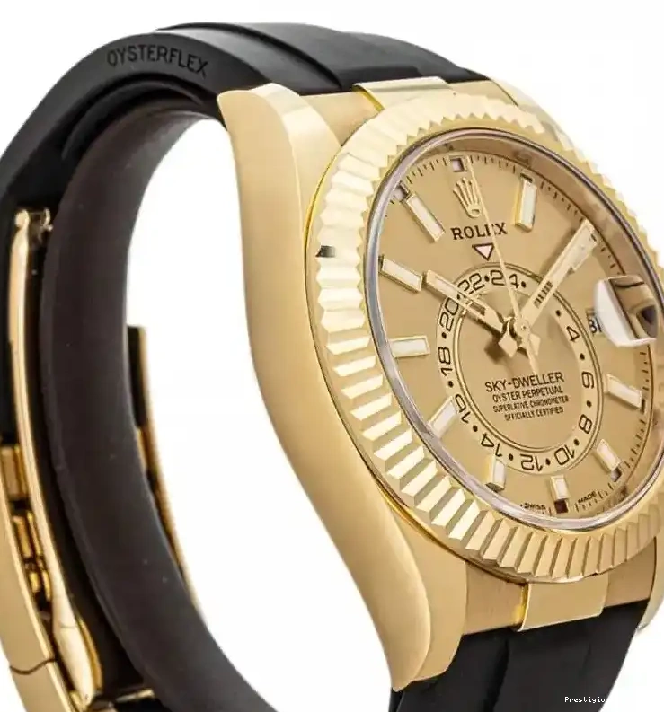 Prestigious Jewellers Rubber Rolex Sky-Dweller 326238 0705